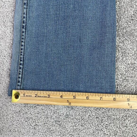 Silver Jeans Lael Women's 29X30.5 Blue Bootcut Low Rise Light Demin Stretch - Picture 15 of 16